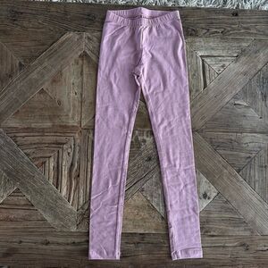 NWOT Cat & Jack Mauve Girls Leggings Slim Medium (8)